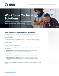 HUB Benefits Workforce Tech